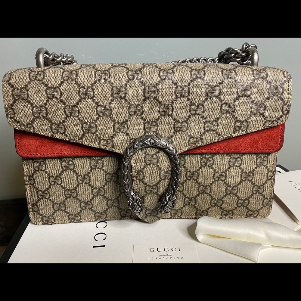 GUCCI Dionysus small GG shoulder bag
